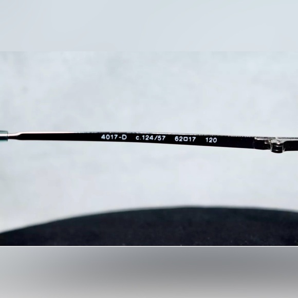 💯Auth Chanel 4017-D Swarovski Crystal Double C Sunglasses in TEAL! SUPER RARE!! - Picture 11 of 16